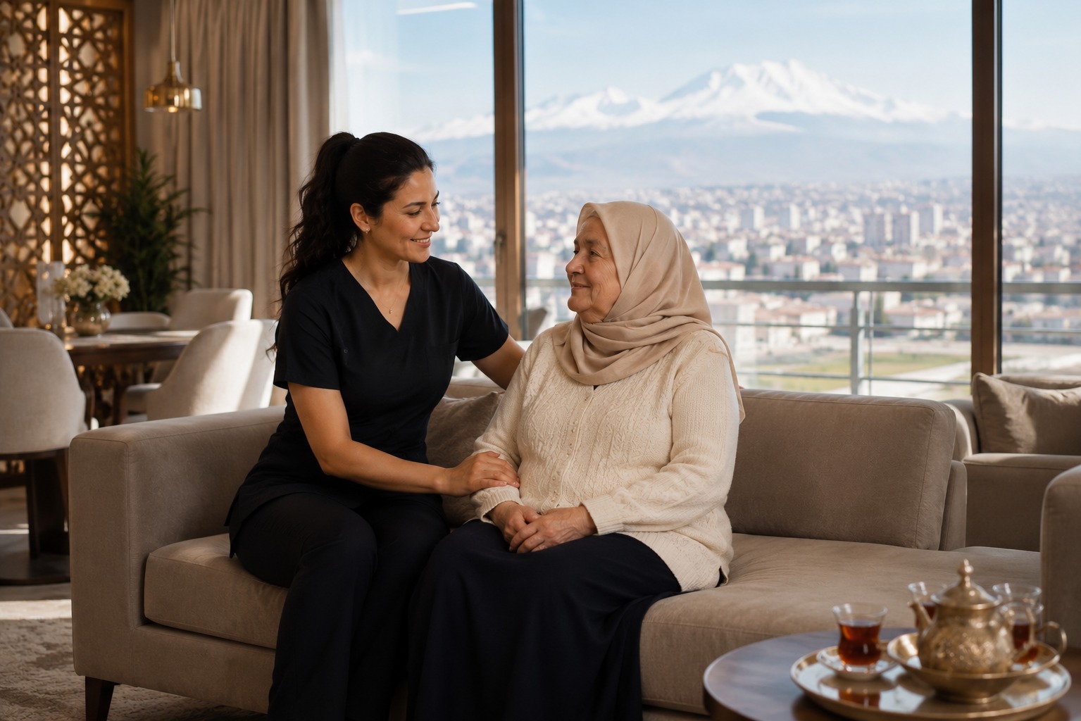 “Eve Yabancı Sokmam!” Diyen Yaşlı Anne/Baba Nasıl İkna Edilir?